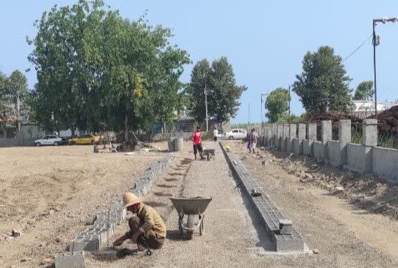 آغاز عملیات زیرسازی پارک ساحلی فریدونکنار
